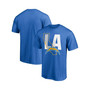 Men's Branded Powder Blue Los Angeles Chargers Hometown Collection 1st Down T-shirt