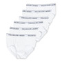 Men's 6-Pack White Midrise Briefs