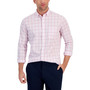 Men's Tardy Regular-Fit Plaid Button-Down Poplin Shirt, Created for Macy's