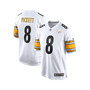 Men's Kenny Pickett White Pittsburgh Steelers 2022 NFL Draft First Round Pick Game Jersey