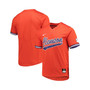 Men's and Women's Orange Clemson Tigers Two-Button Replica Softball Jersey
