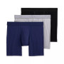 Men's Chafe Proof Pouch Cotton Stretch 7" Boxer Brief - 3 Pack