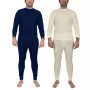 Men's Winter Thermal Top and Bottom, 4 Piece Set
