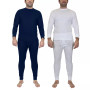 Men's Winter Thermal Top and Bottom, 4 Piece Set