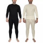 Men's Winter Thermal Top and Bottom, 4 Piece Set