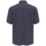 Men's Plaid Print Short-Sleeve Performance Polo Shirt