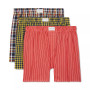 Men's 3-Pk. Classic Printed Cotton Poplin Boxers