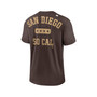Men's Brown San Diego Padres Statement Game Over T-shirt