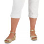 Plus Size Curvy Cuffed Capri Jeans, Created for Macy's