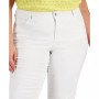 Plus Size Curvy Cuffed Capri Jeans, Created for Macy's
