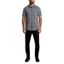 Men's Rectangle-Print Short-Sleeve Shirt