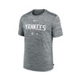 Men's Heather Gray New York Yankees Authentic Collection Velocity Performance Practice T-shirt