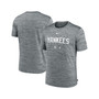 Men's Heather Gray New York Yankees Authentic Collection Velocity Performance Practice T-shirt