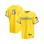 Men's Enrique Hernandez Gold Boston Red Sox City Connect Replica Player Jersey