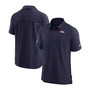 Men's Navy Denver Broncos Sideline UV Performance Polo Shirt