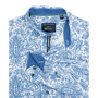 Men's Slim-Fit Non-Iron Performance Stretch Paisley-Print Button-Down Shirt