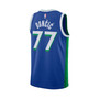 Men's and Women's Luka Doncic Blue Dallas Mavericks 2022/23 Swingman Jersey - City Edition