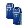 Men's and Women's Luka Doncic Blue Dallas Mavericks 2022/23 Swingman Jersey - City Edition