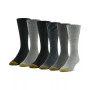 Men's Cambridge 6-Pk. Solid Crew Socks