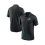 Men's Black Philadelphia Eagles Vapor Performance Polo Shirt