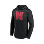 Men's Branded Heather Black Nebraska Huskers Transitional Hoodie T-shirt