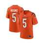Men's Tee Higgins Orange Cincinnati Bengals Alternate Game Player Jersey