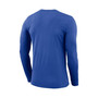 Men's Royal Duke Blue Devils Basketball Drop Legend Long Sleeve Performance T-shirt