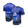 Men's Philadelphia 76ers Cityscape Stacked Logo T-shirt
