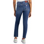 Women's Girly Cotton Straight-Leg Jeans