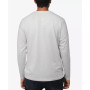 Men's Soft Stretch Henley Neck Long Sleeve T-shirt