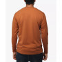 Men's Soft Stretch Henley Neck Long Sleeve T-shirt