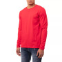 Men's Soft Stretch Henley Neck Long Sleeve T-shirt