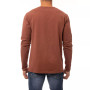 Men's Soft Stretch Henley Neck Long Sleeve T-shirt