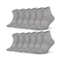 Men's Moisture Control Low Cut Ankle Socks 12 Pack