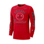 Men's Red Chicago Bulls Courtside Retro Elevated Long Sleeve T-shirt