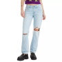 Women's Middy Cotton Straight-Leg Jeans