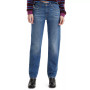 Women's Middy Cotton Straight-Leg Jeans