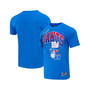 Men's Royal New York Giants Super Bowl XLVI Patch Hometown Collection T-shirt