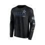 Men's Branded Black Dallas Cowboys High Whip Pitcher Long Sleeve T-shirt