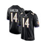 Men's Kyle Hamilton Black Baltimore Ravens 2022 NFL Draft First Round Pick Game Jersey