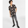 Men's Folded Collar Floral Shirt