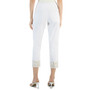 Women's Embroidered-Cuff Straight Jeans, Created for Macy's