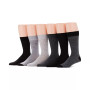 Men's 6-Pk. Pindot Casual Dress Socks