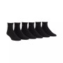 Men's Socks, "Pitch" Athletic Quarter 6-Pairs