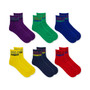 Men's Knit Logo Quarter Socks - 6 pk.