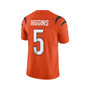 Men's Tee Higgins Orange Cincinnati Bengals Vapor F.U.S.E. Limited Alternate 1 Jersey