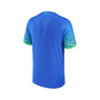 Men's Blue Brazil National Team 2022, 23 Away Breathe Stadium Replica Blank Jersey