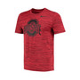 Men's Scarlet Ohio State Buckeyes Tonal Velocity Legend Performance T-shirt