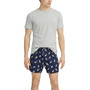 Men's Woven Boxer & Crewneck Gift Set