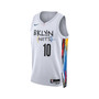 Men's and Women's Ben Simmons White Brooklyn Nets 2022/23 City Edition Swingman Jersey